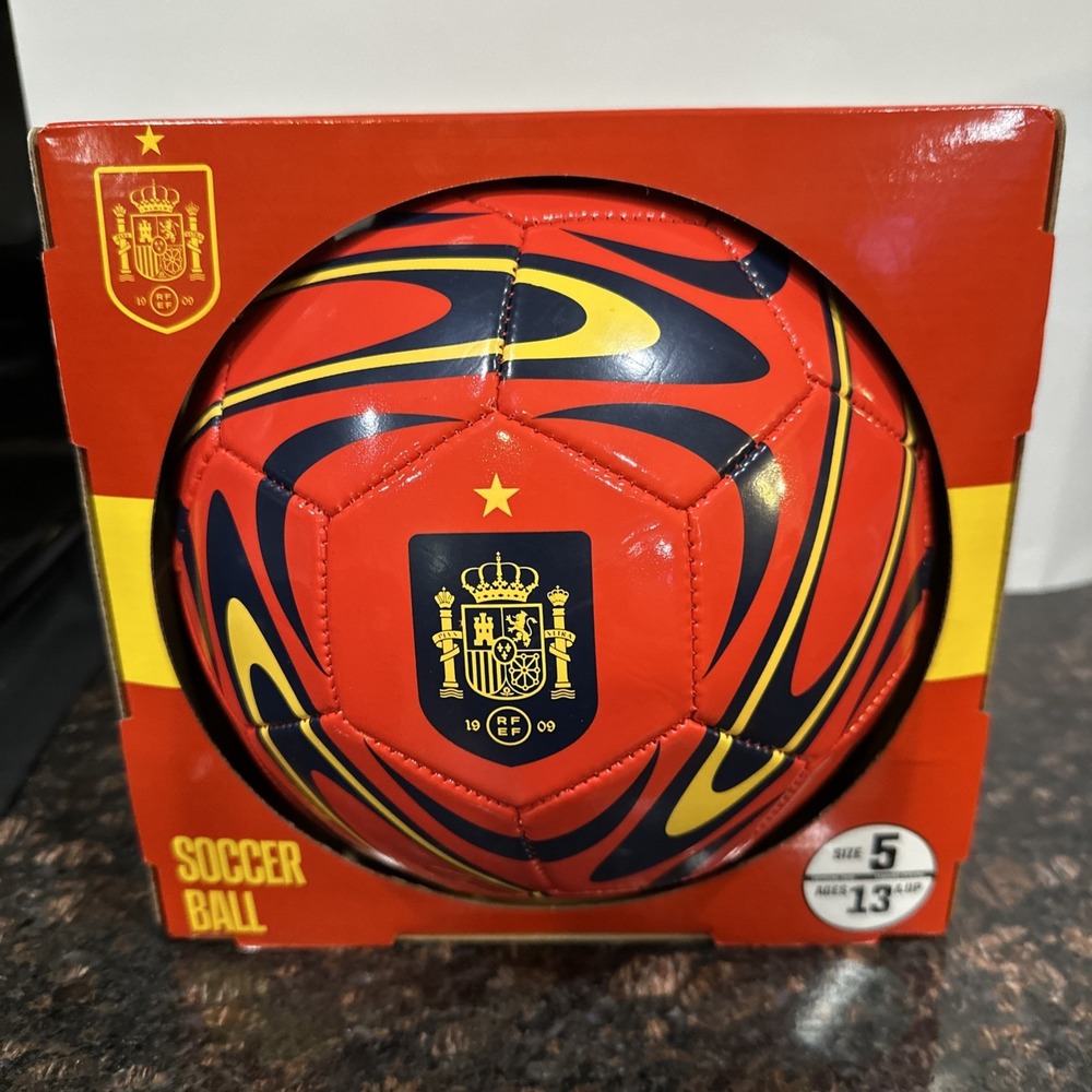 🏆 SPAIN – 2026 FIFA WORLD CUP CHAMPIONS Soccer Ball | Official Size 5 FAN GEAR